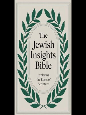 cover image of The Jewish Insights Bible